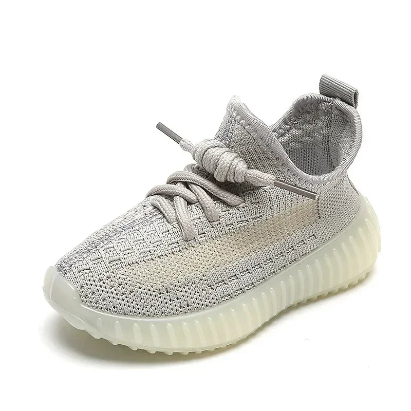 Baby Shoes Kids Sneakers Spring Summer Sandals Fluorescent Sole Sports Tennis Running Casual Flats Breathable Boys Girls Shoes